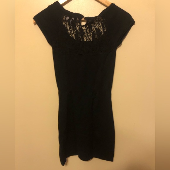 Mini Black Dress - Picture 2 of 3